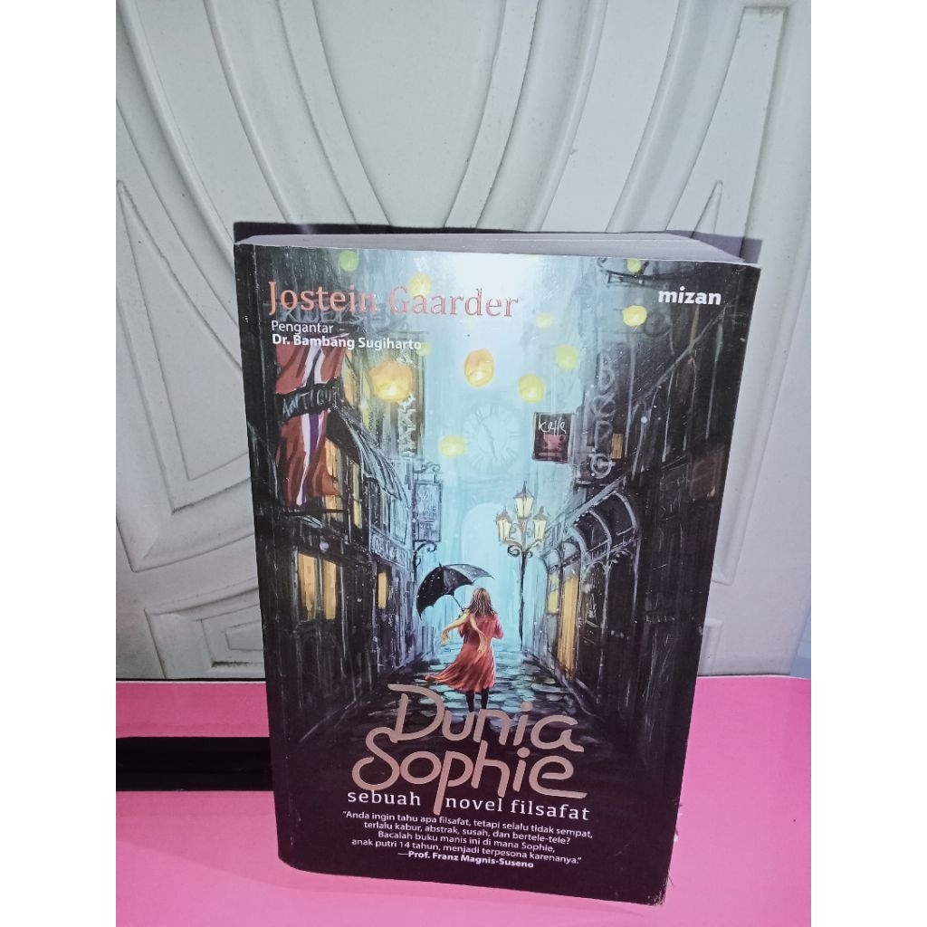 Novel preloved "Dunia Sophie, sebuah novel filsafat"