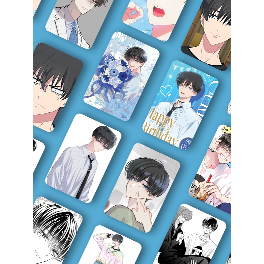 (22 pcs) Koleksi Lomocard / Photocard OURI SAKAGUCHI F/ACE black and white & colored mix, Anime Mang