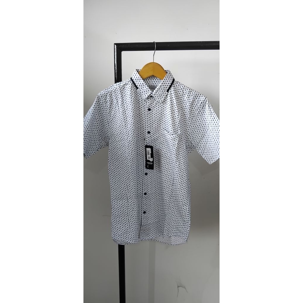 kemeja cressida original tangan pendek slimfit