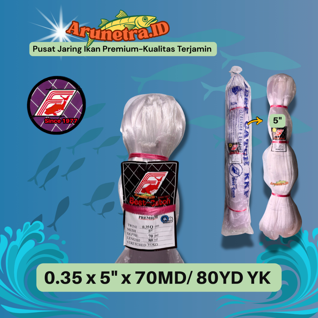 Jaring Senar 0.35 mm x 5”  YOKO-Berdiri