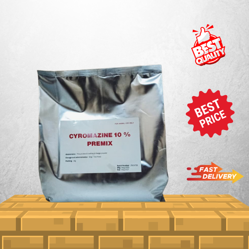 Cyromazine 10% 1 Kg Anti Larva Lalat Membasmi Larva Lalat Pada Kandang Ayam Broiler Bebek