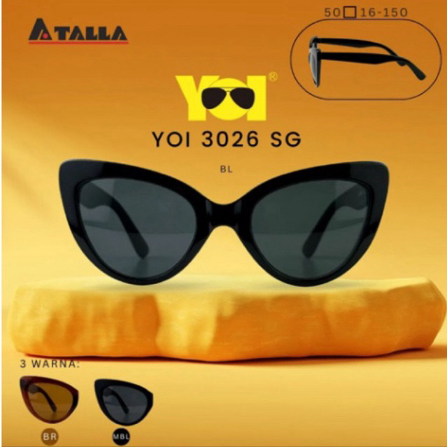 kacamata sunglases model cat eye