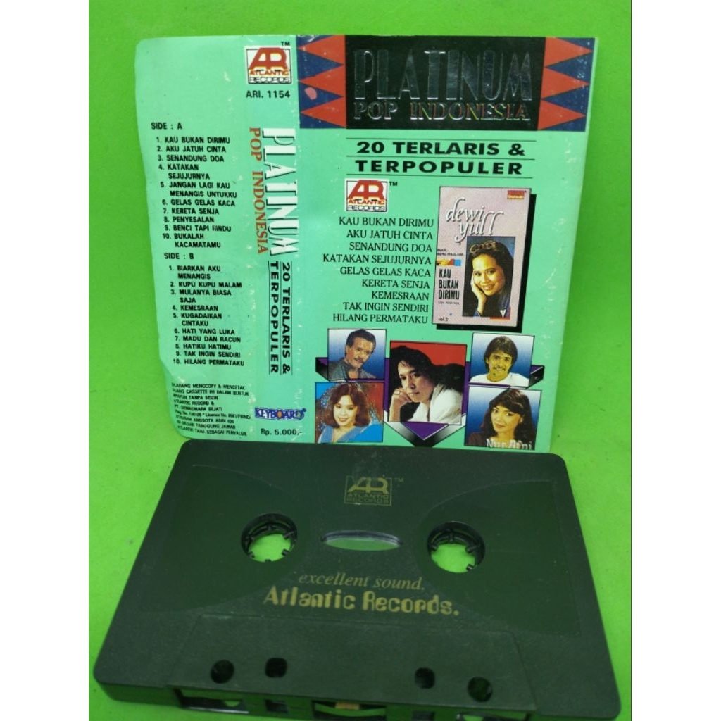 Kaset pita 20 Terlaris & Teropuler
