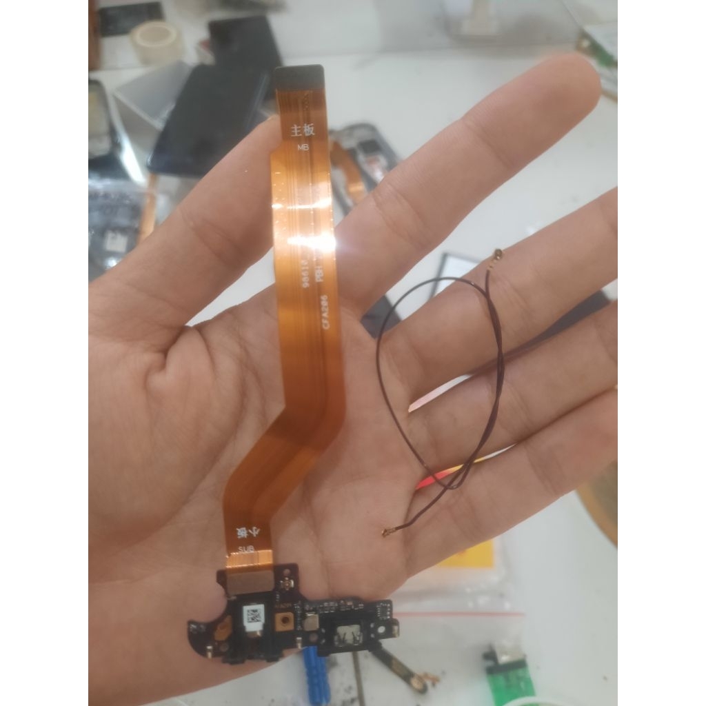 PAPAN CAS OPPO A12 ORIGINAL COPOTAN NORMAL