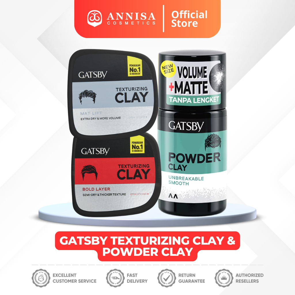 GATSBY Texturizing Clay || Powder Clay