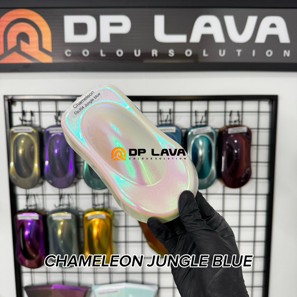 Cat bunglon jungle blue DPLAVA PU