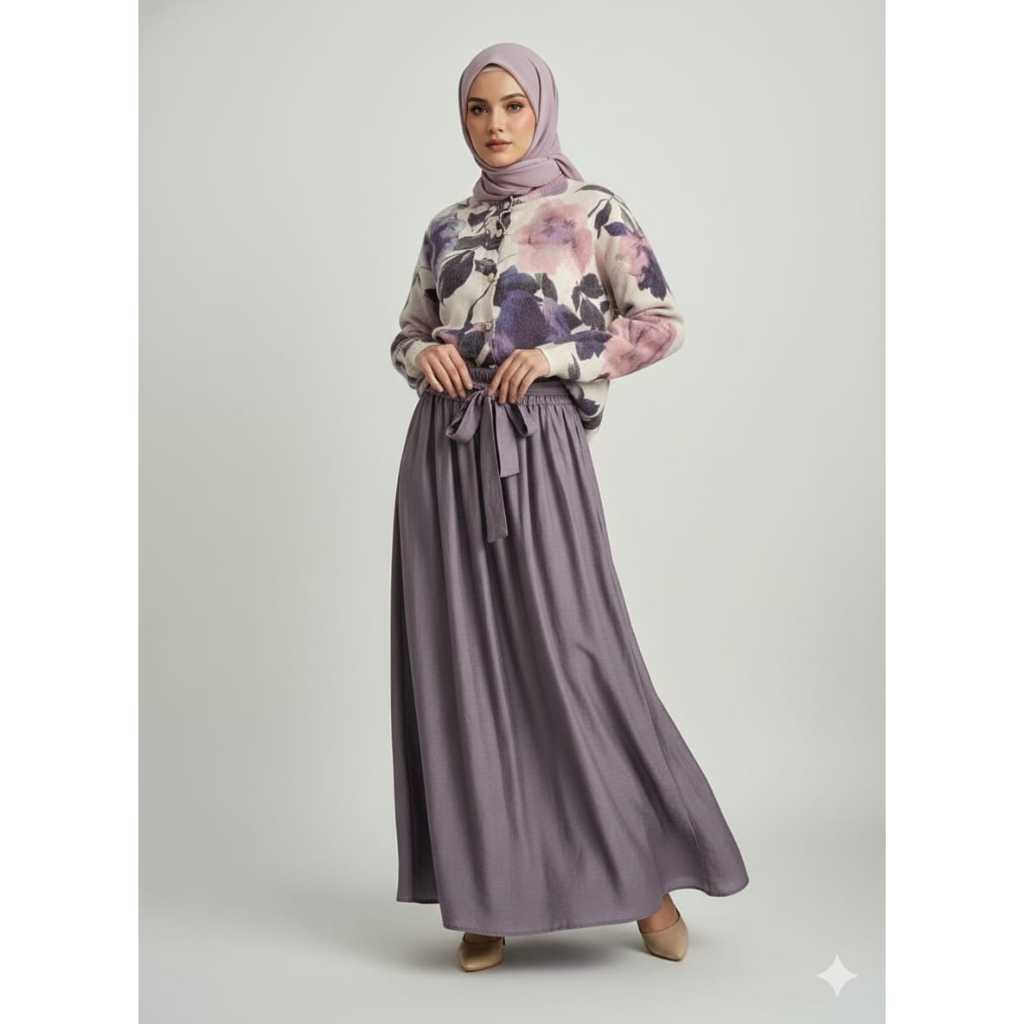Sweettimeid Celana panjag kulot palazzo katun jumbo xxl muslim daily