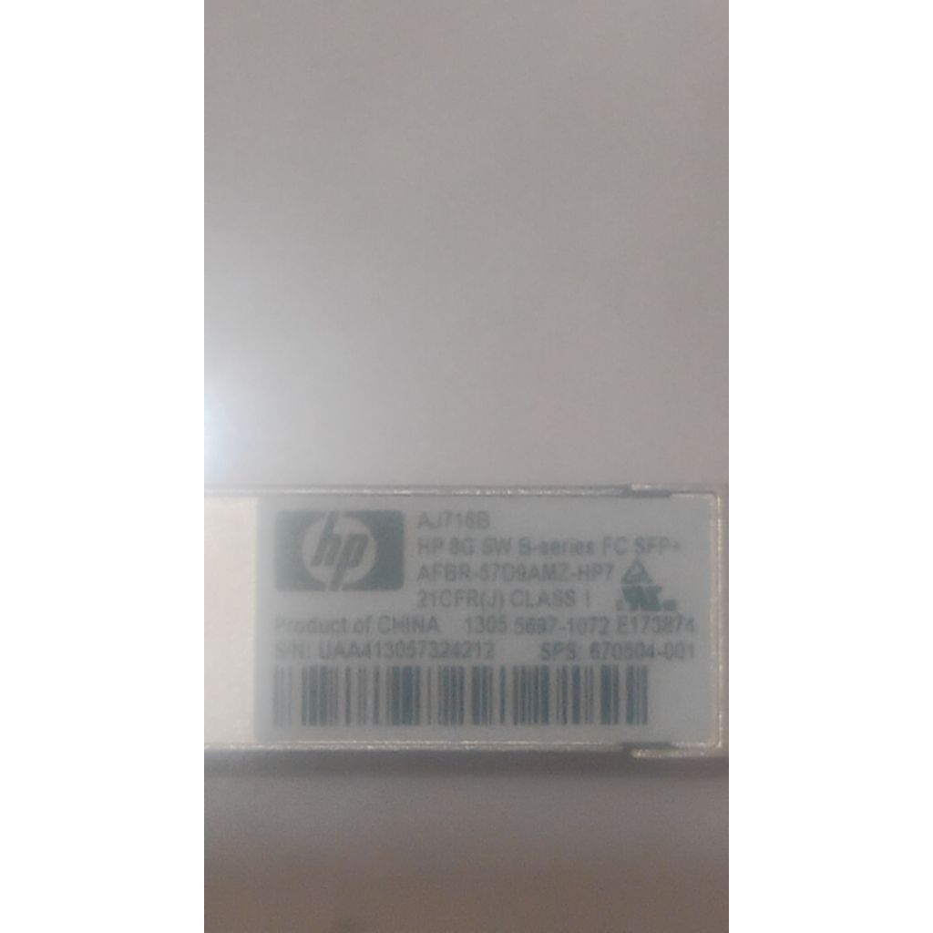 Transciever Bekas SFP SFP QSFP Merk Campur