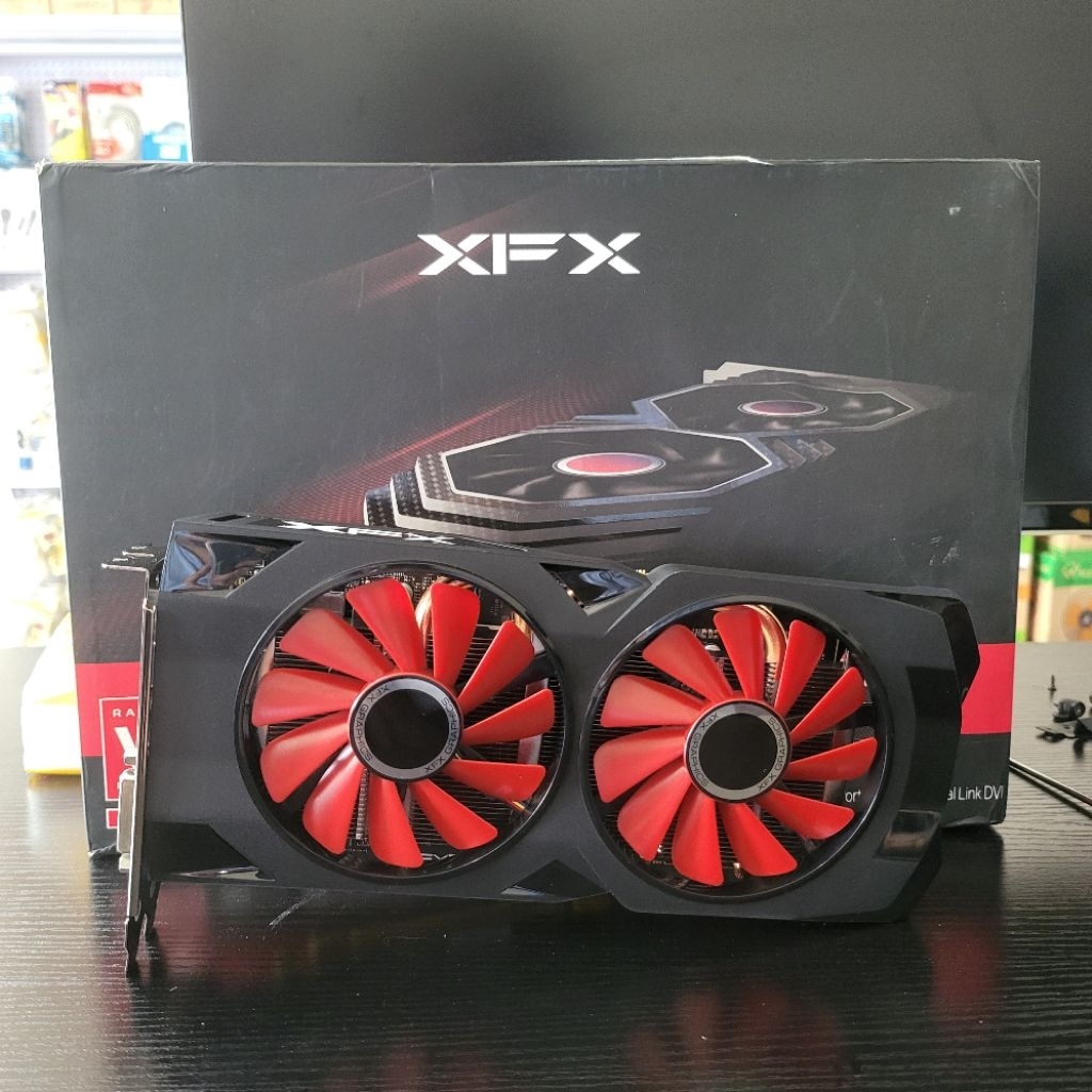 VGA XFX Radeon RX 580 8GB GDDR5 - Like New Normal Suhu Adem