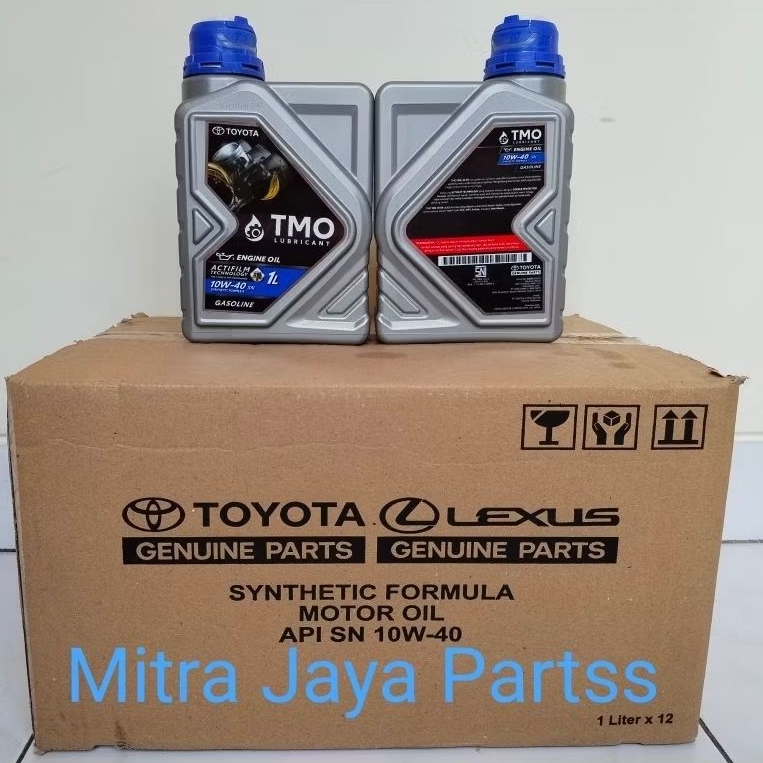 OLI TMO Lubricant 10W-40 Gasoline 1 Liter OLI Toyota TMO Lubricant 1L Perdus ( 1 DUS )
