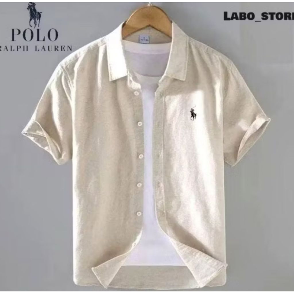 Kemeja Polo Pria Lengan Pendek polo | Kemeja Pria Lengan Pendek Premium
