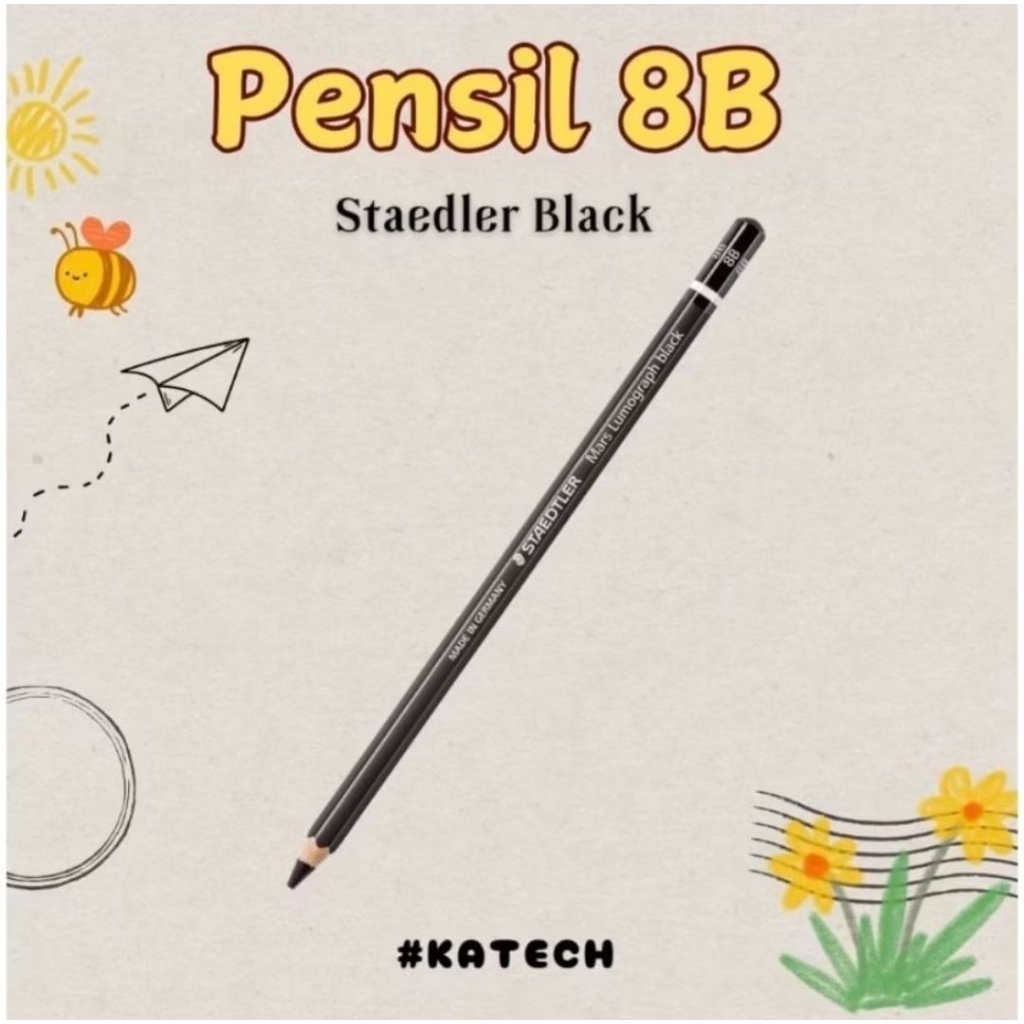 Pensil 8 B Staedlear