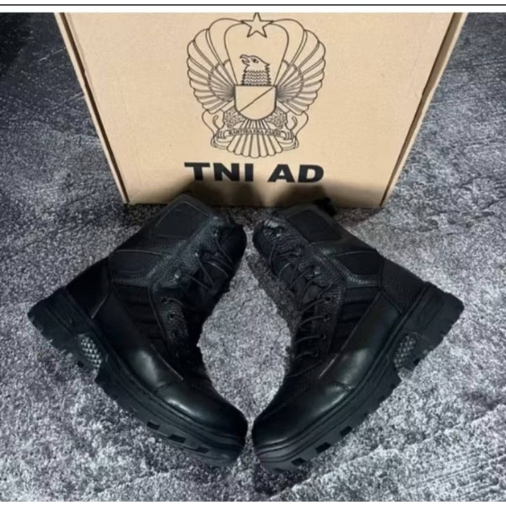 sepatu pdl jatah tni asli