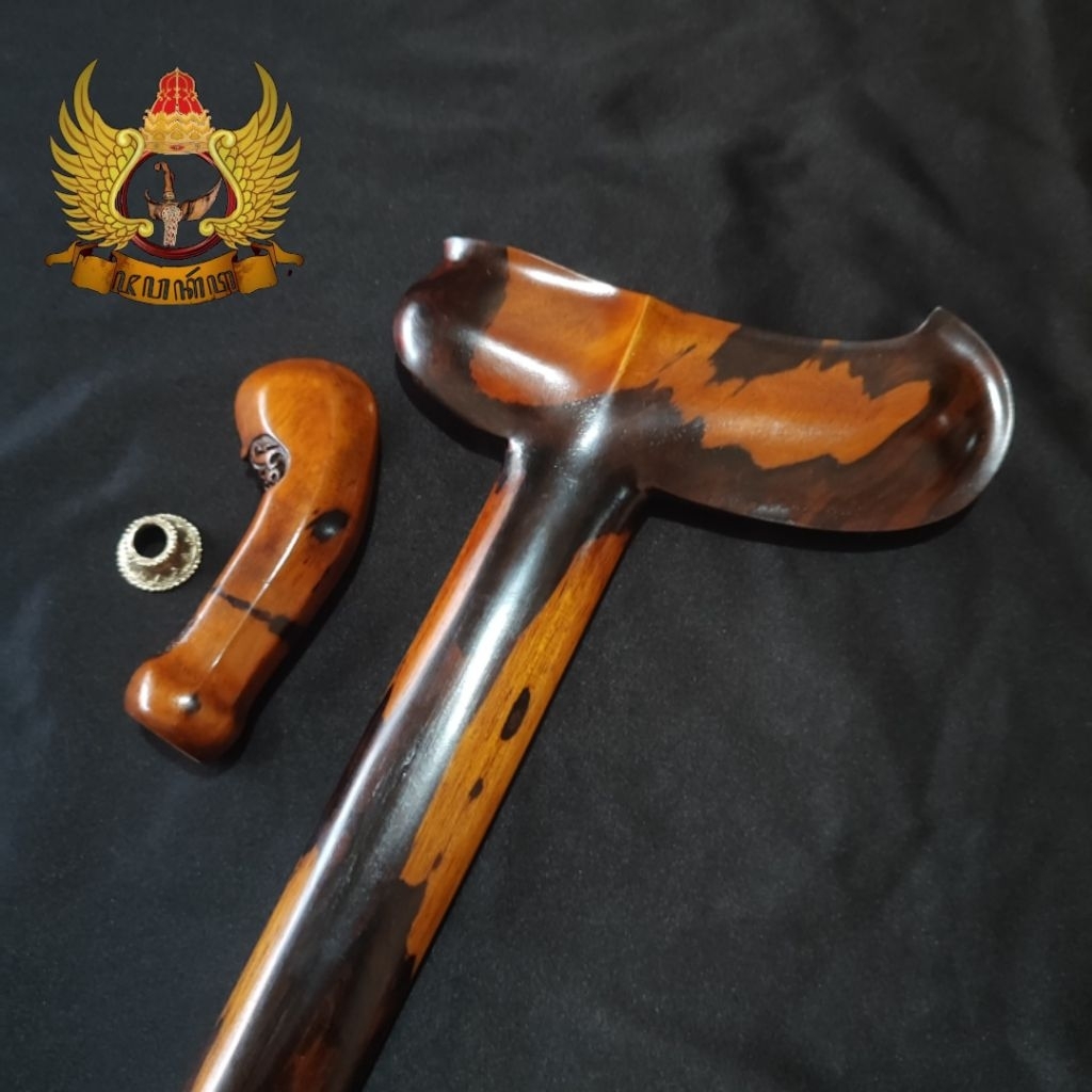 Warangka Gayaman Surakarta Kayu Timoho Pelet Batok Deder Kendit Ori Lamen