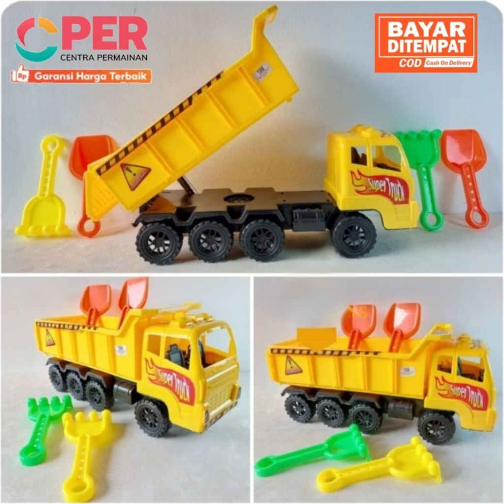 Mainan Anak Mobil Super Dump Truk 777 Berbagai Variasi