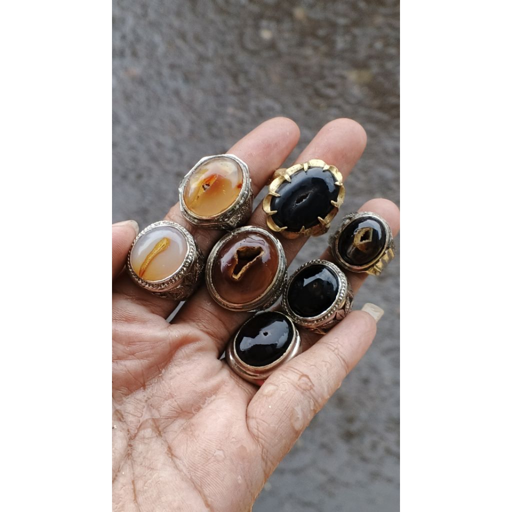 combong natural batu akik asli alam