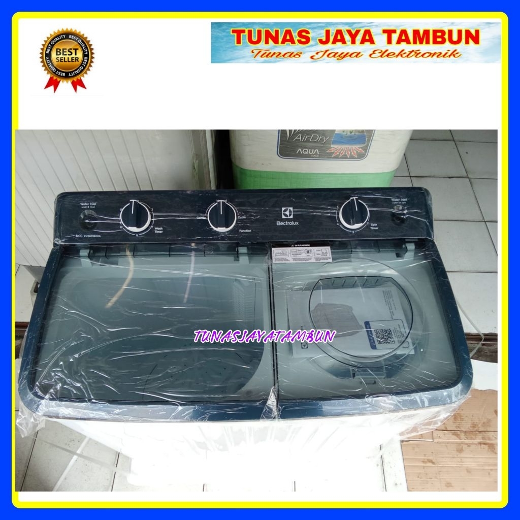 MESIN CUCI ELECTROLUX EWS 80386 WA / MESIN CUCI ELECTROLUX 2 TABUNG 8KG / ELECTROLUX EWS80386WA