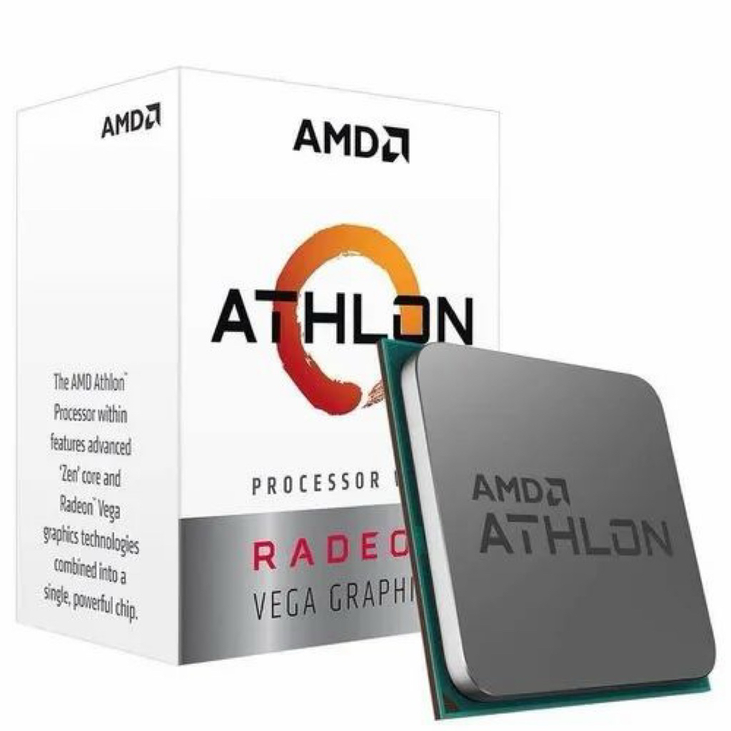 Processor AMD Athlon 3000G - AMD 3000G - Socket AM4 With Vega Graphic - AMD 3000