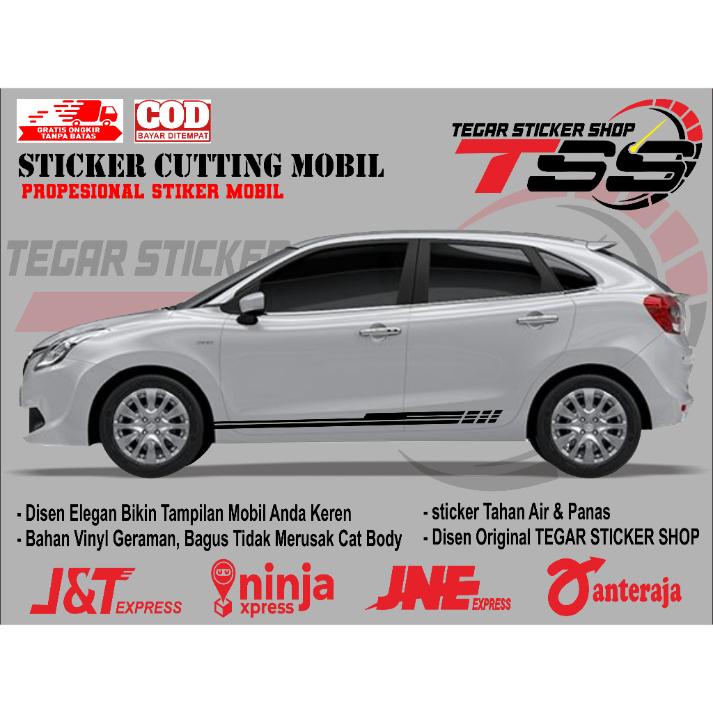 sticker mobil baleno sticker mobil suzuki baleno stiker mobil baleno keren stiker variasi body mobil