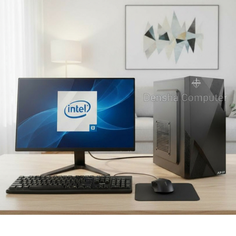 1SET PC CORE i7 + RAM 16GB  + SSD + HDD + MONITOR LED 19 INC