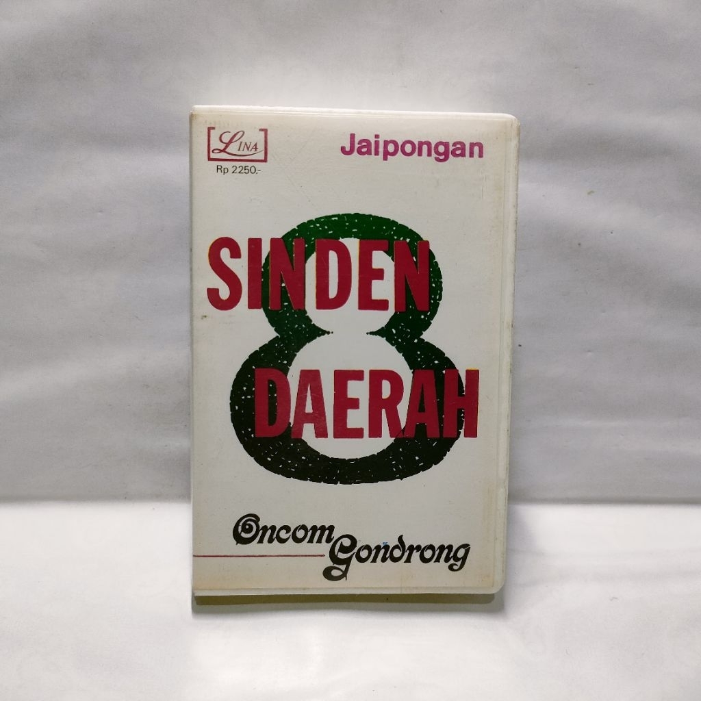 Kaset Pita Jaipong Sinden 8 Daerah Oncom Gondrong