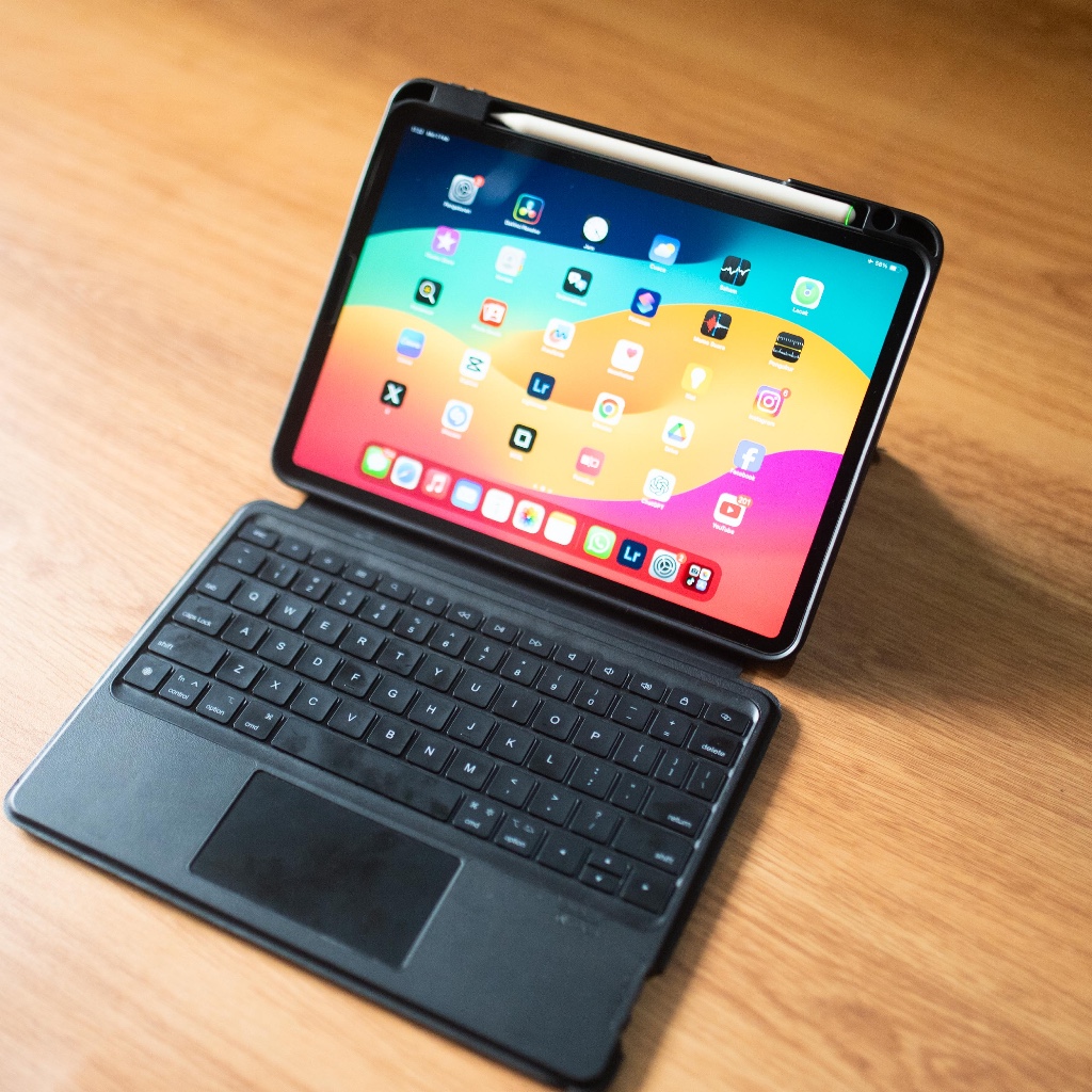 IPad Pro 2021 M1 Chip | iPad M1 Pro 2021 11inch Second Wfi Only Bundling Pencil, Keyboard, Case