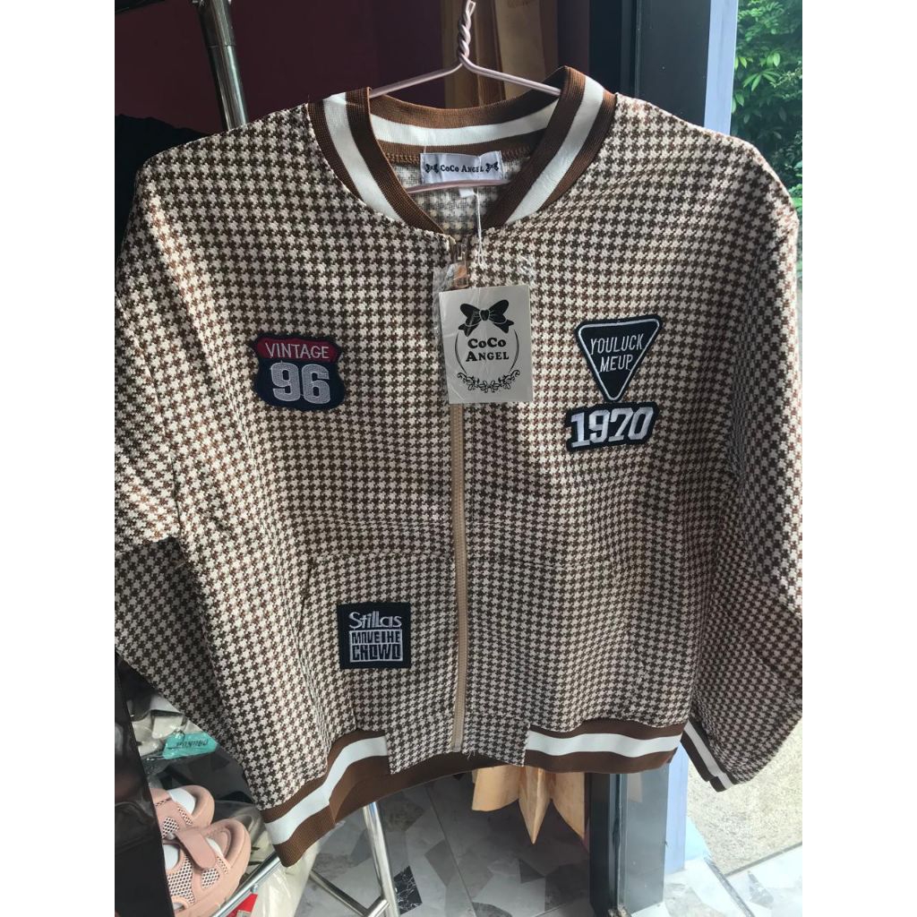 J Vintage kotak kotak (coco angel)