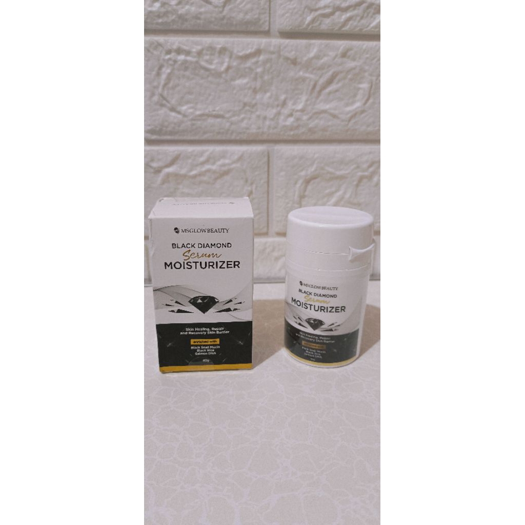 preloved MS glow Black Diamond Serum Moisturizer