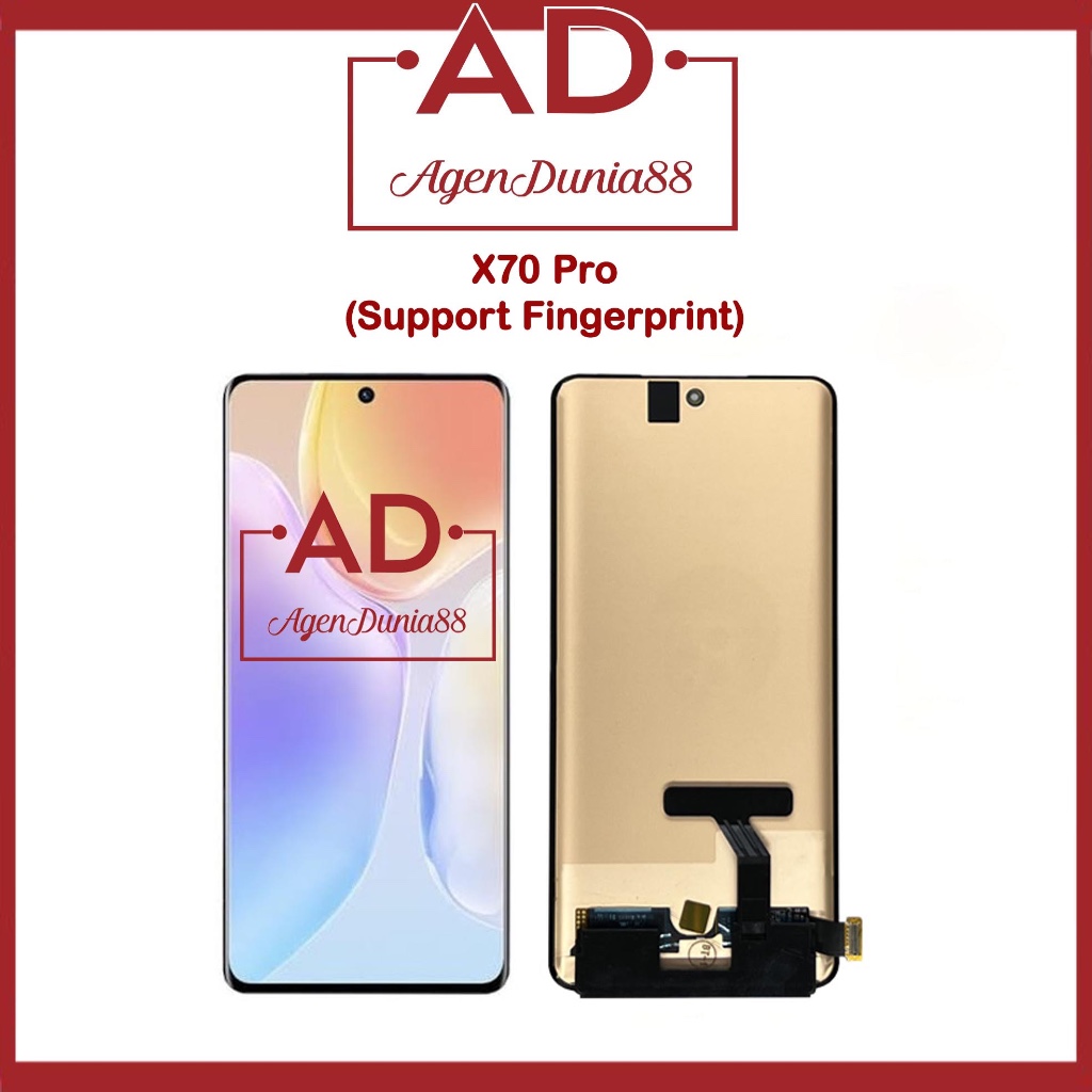 Agendunia88 Lcd Oled For Vivo X70 Pro OLED - SUPPORT FINGERPRINT