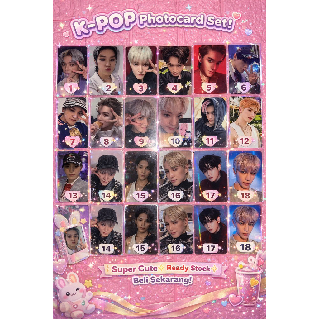 official pc taeyong nct 127 tap shalala pob ktwon