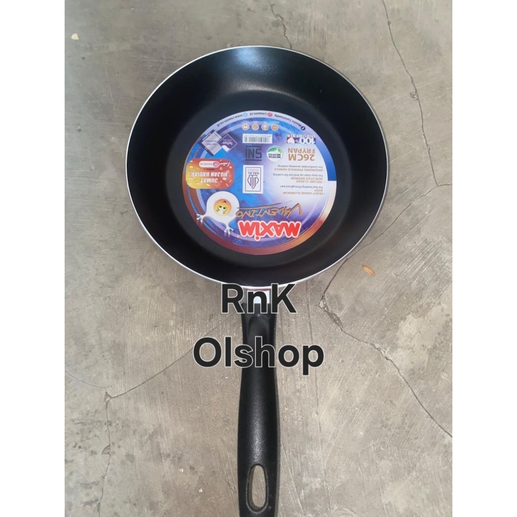 Frypan Teflon 26 Cm Maxim Valentino