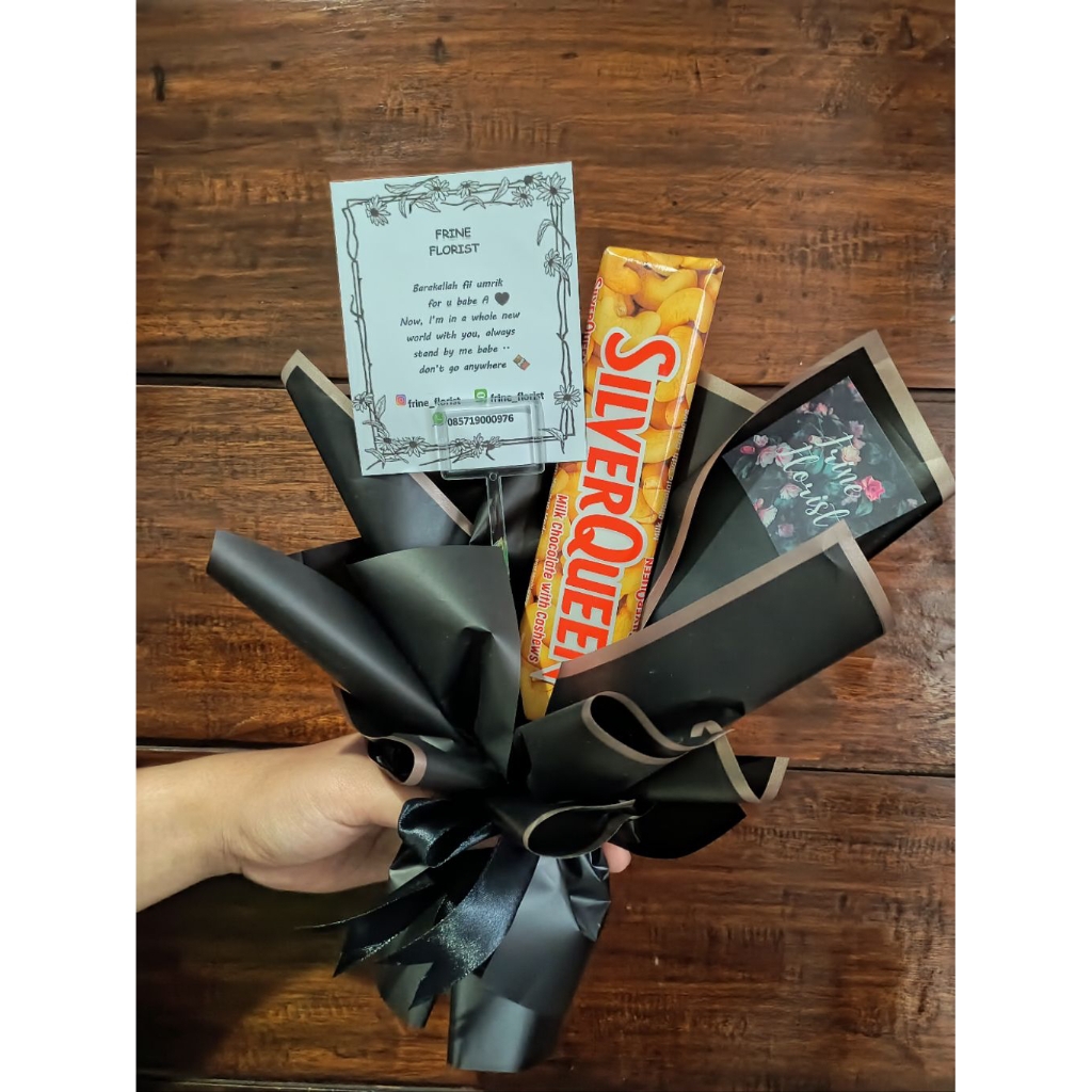 Buket Cokelat / Buket Custom / Buket Silverqueen / Cokelat