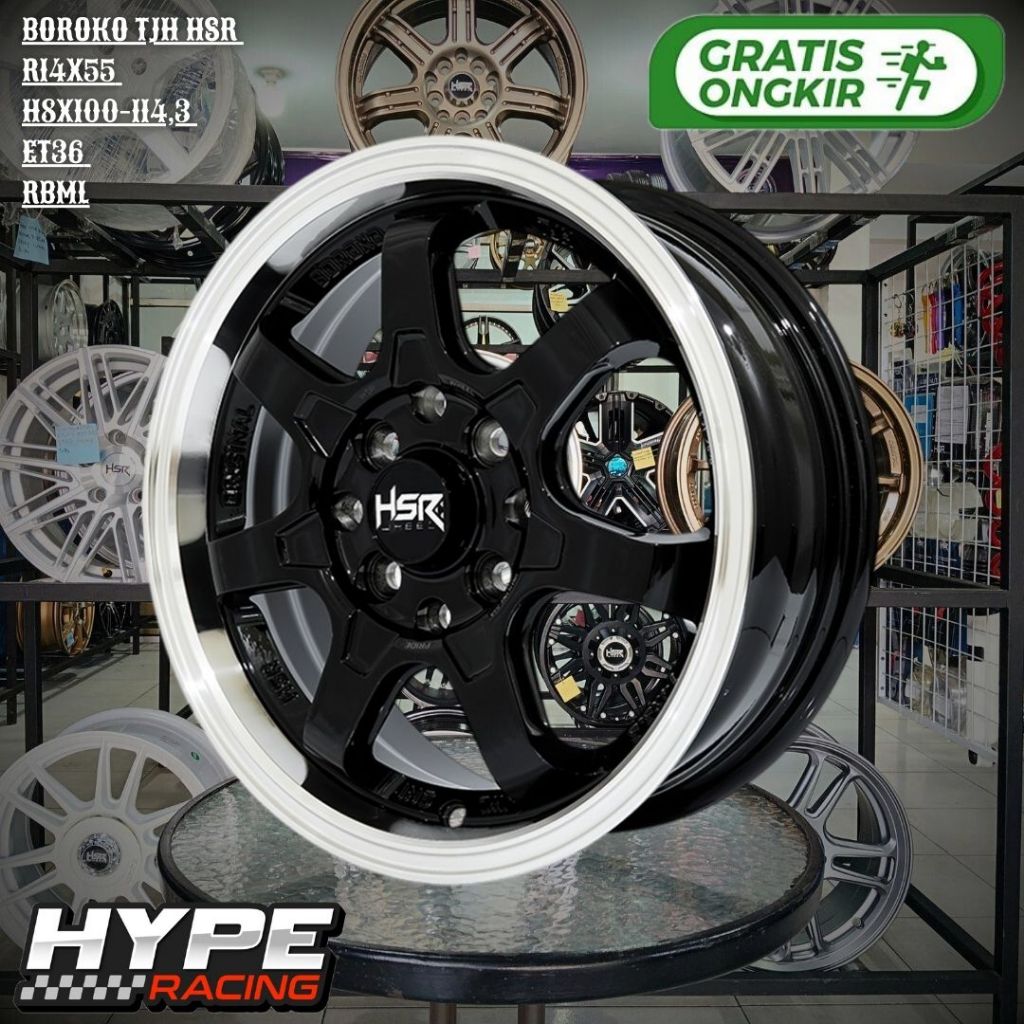 Veleg Mobil BRIO ,IGNIS , AYLA , CALYA Ring 14 HSR BOROKO TJH R14 Lebar 5,5