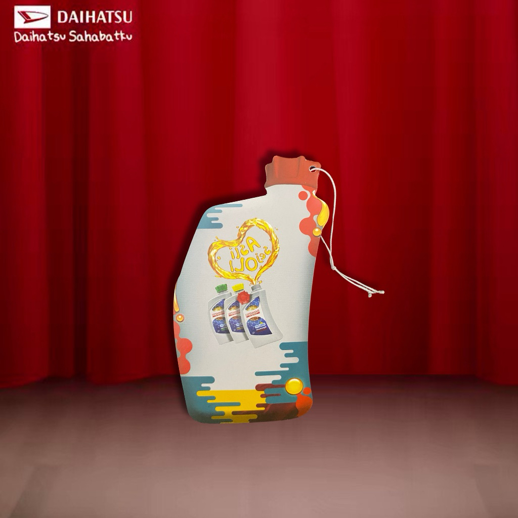 Label Tag Pergantian Oli Mesin DGO