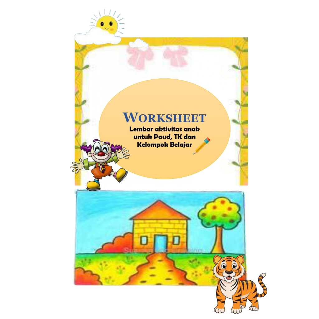 Worksheet Anak-anak TK dan PAUD