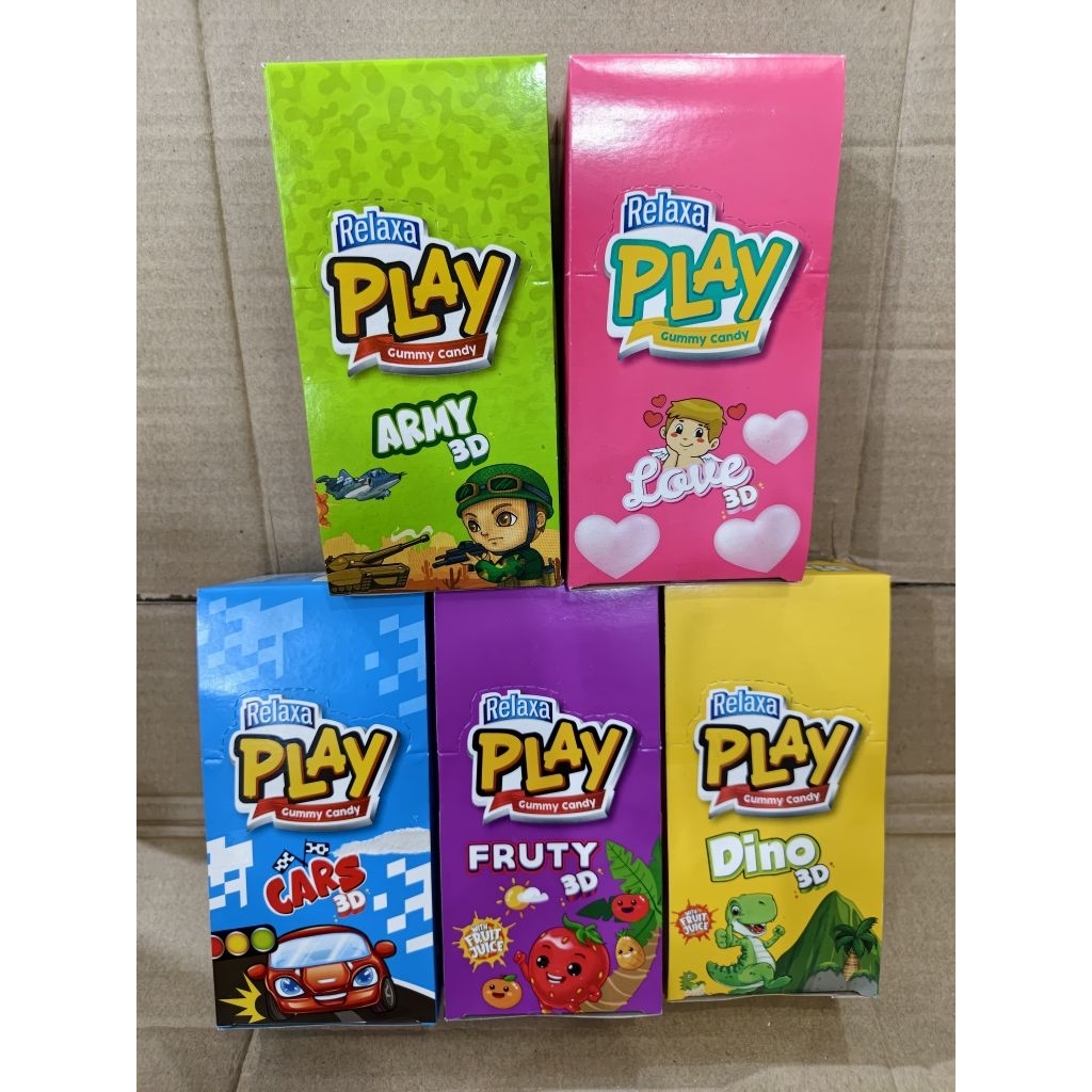 RELAXA PLAY BOX GUMMY CANDY