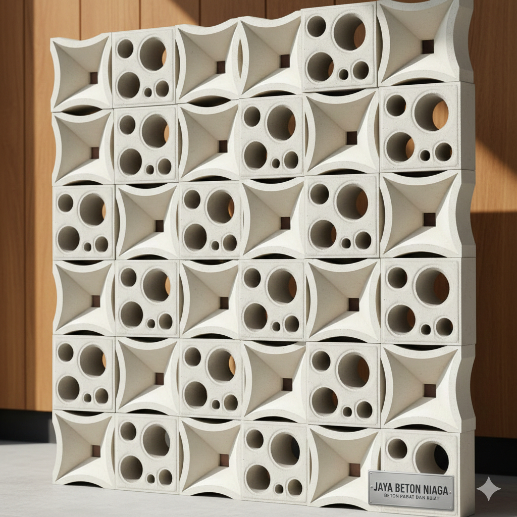 JAYA BETON NIAGA - Roster Beton Minimalis - Loster Beton Minimalis, Model Best Seller, Ukuran 20 x 2