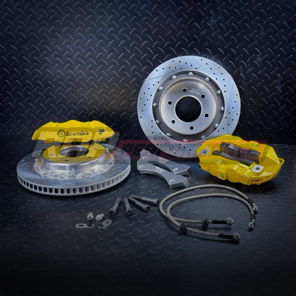 BBK Brembo GT4 All New Pajero Belakang Big Brake Kit