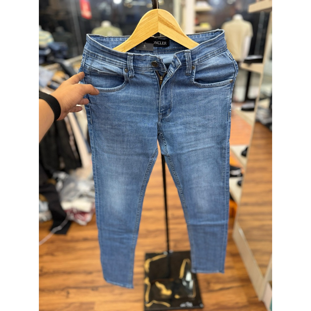 Celana jeans pria motif unik premium