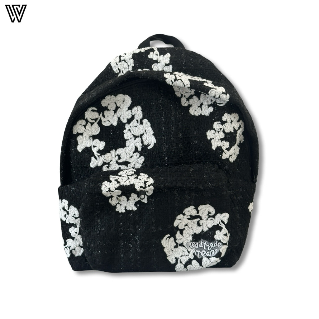 Denim Tears x Readymade Tweed Backpack Black