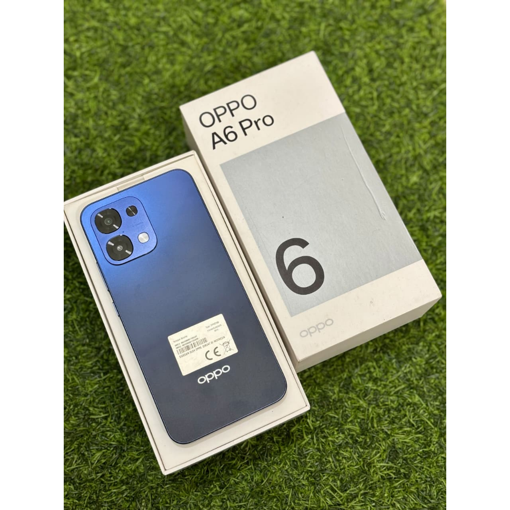 OPPO A6 PRO 4G & 5G 8/256GB SECOND LENGKAP MULUS NOMINUS  RESMI INDONESIA