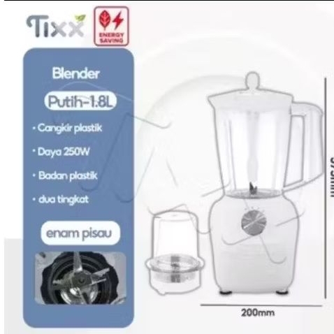 BLENDER DOBEL GELAS TIXX.