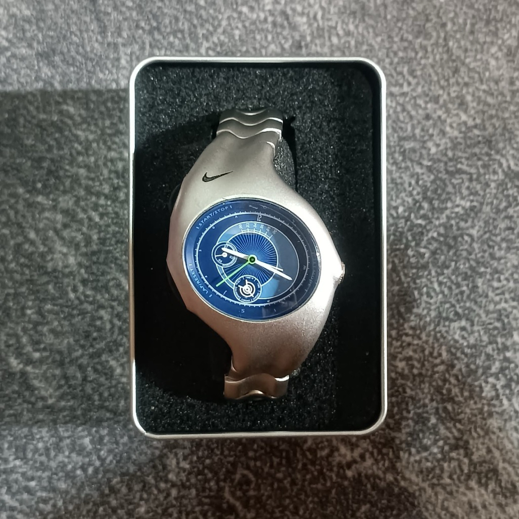 Jam Tangan Watch Nike Triax Armored Chrono Second Original