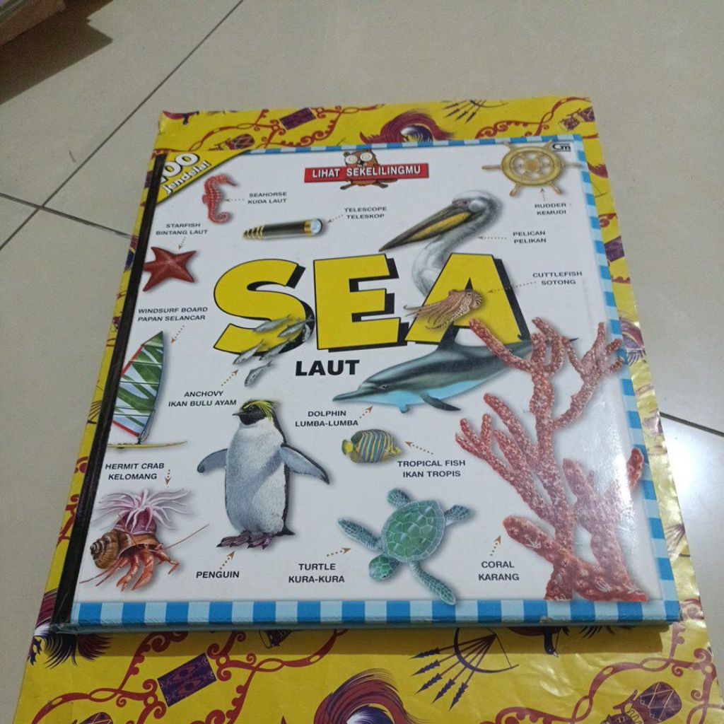 Buku Boarbook - Lihat sekelilingmu , SEA, LAUT