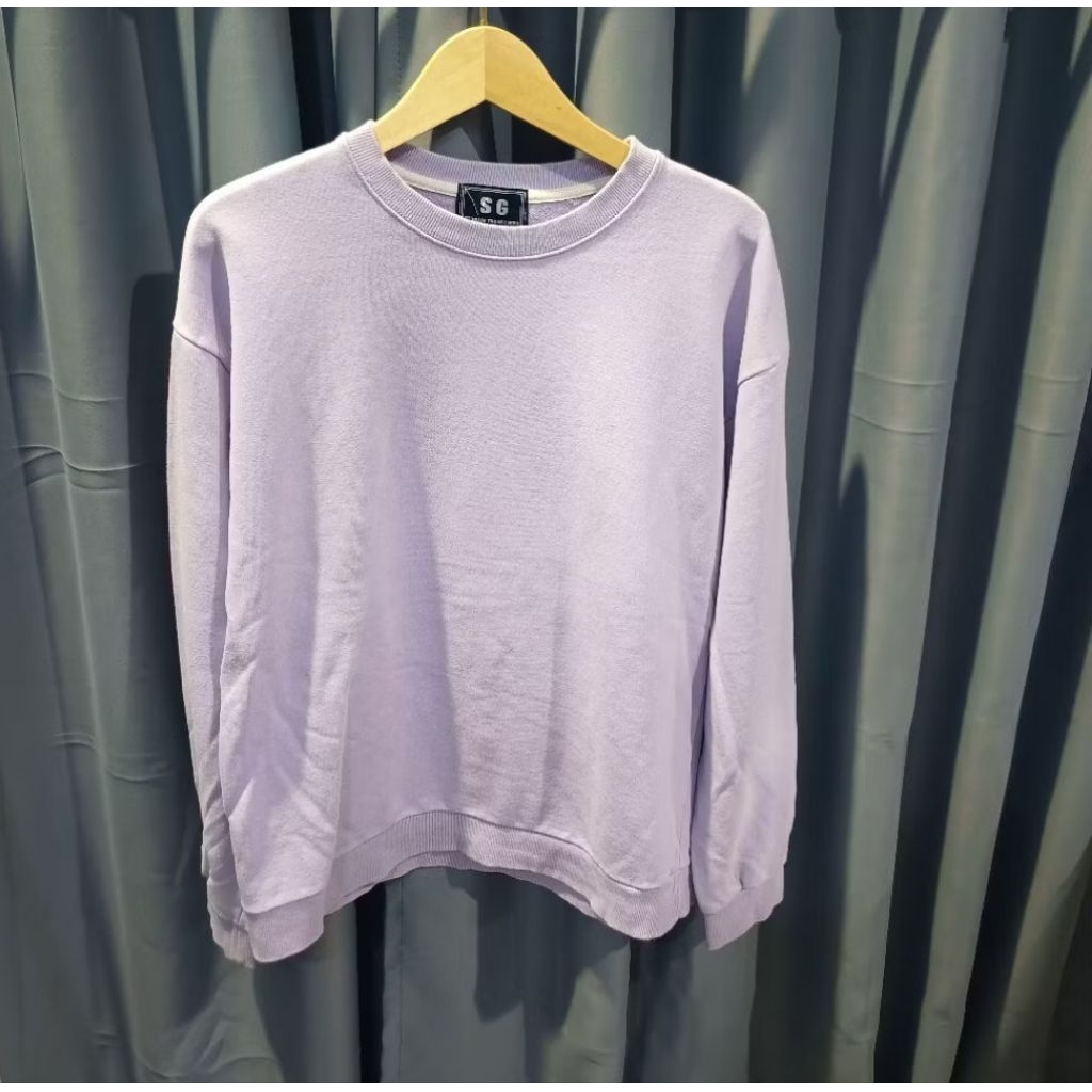 #91 SG - Crewneck Sweater Premium Ungu