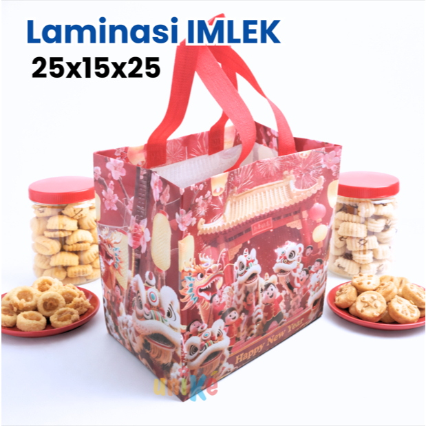 Tas Ulang Tahun Anak LAMINASI Goodie Bag Ultah Tas Bingkisan Snack Hampers Ultah UNIKE Goody