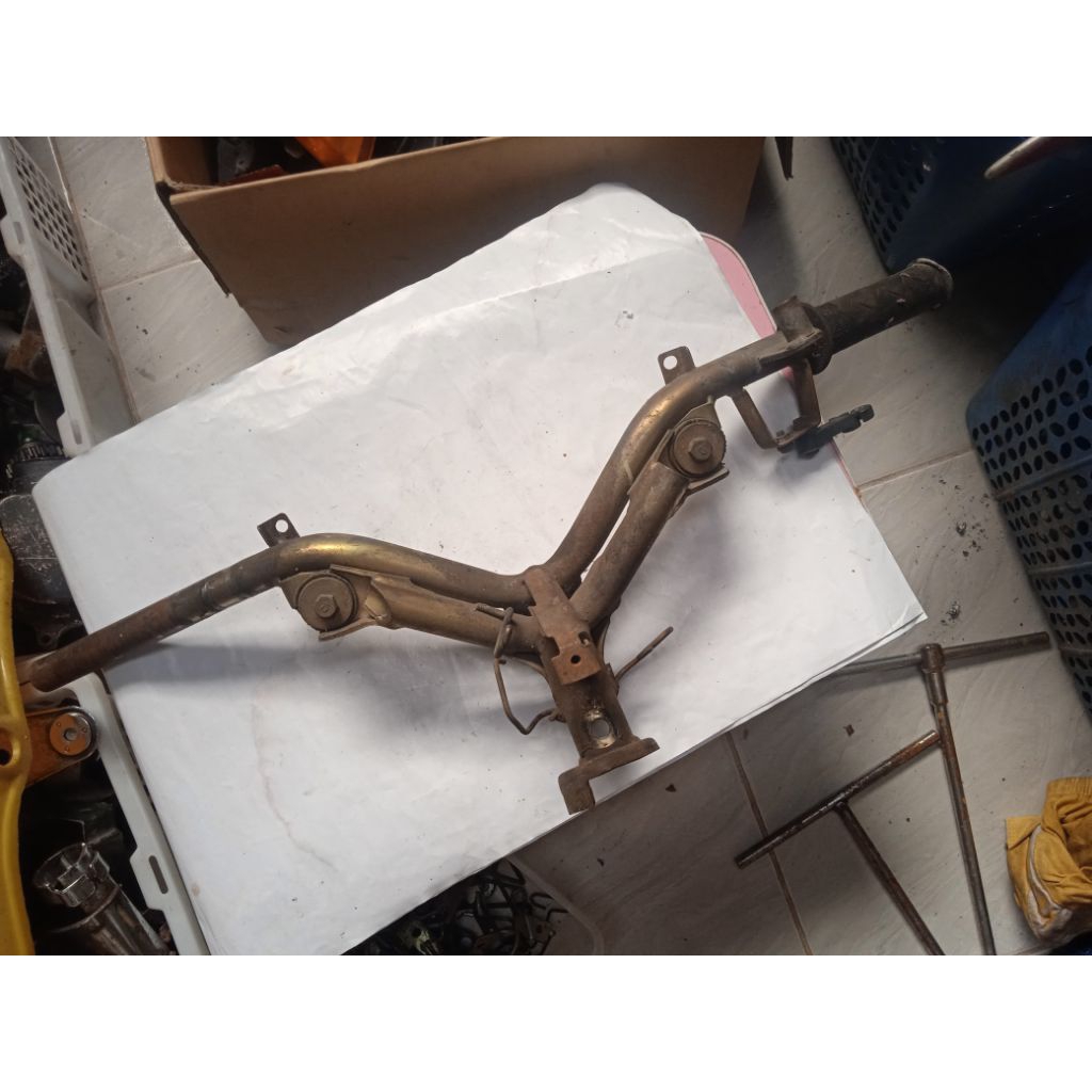 stang stir Honda Supra x 125 karbu original