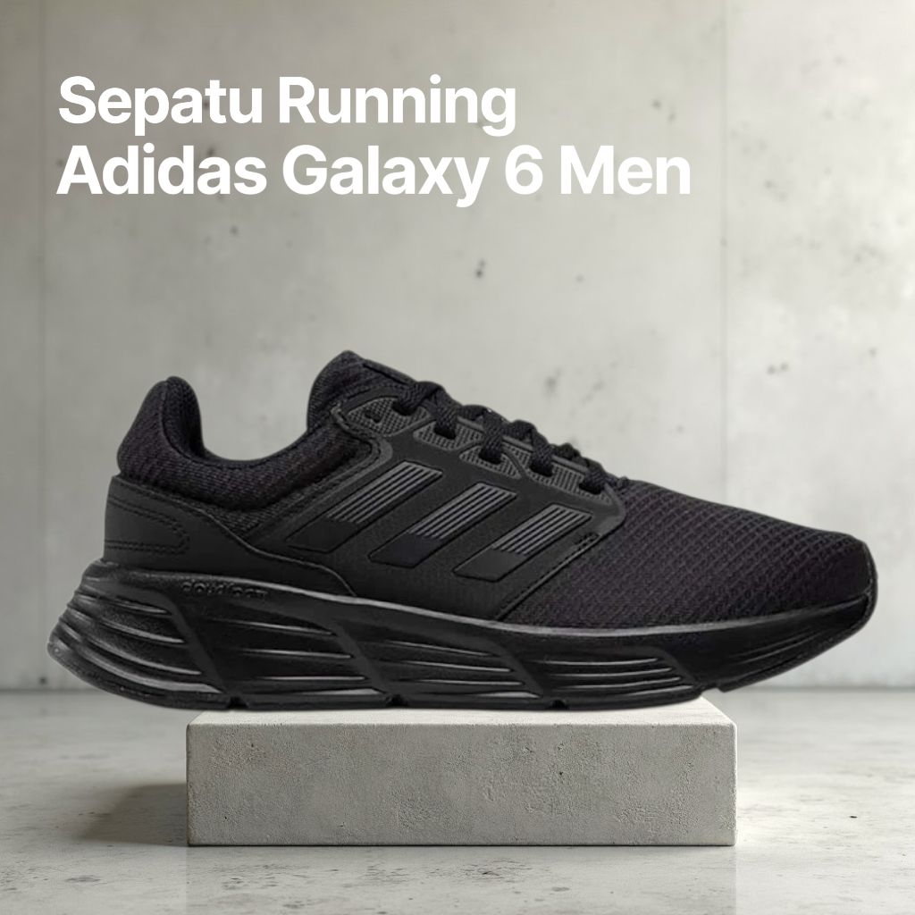 Adidas Galaxy 6 Running Full Black