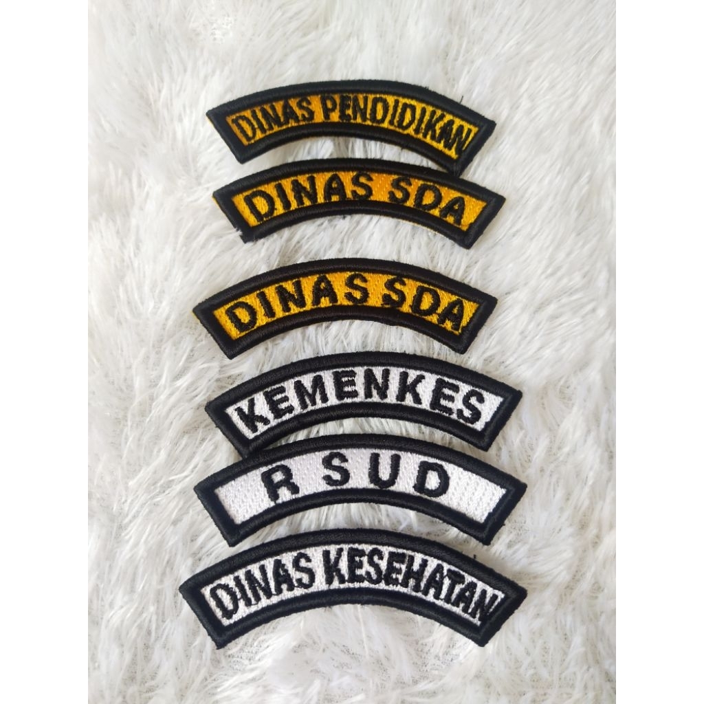 LOKASI DINAS PENDIDIKAN,DINAS KESEHATAN, LOKASI CUSTOM BORDIR TIMBUL