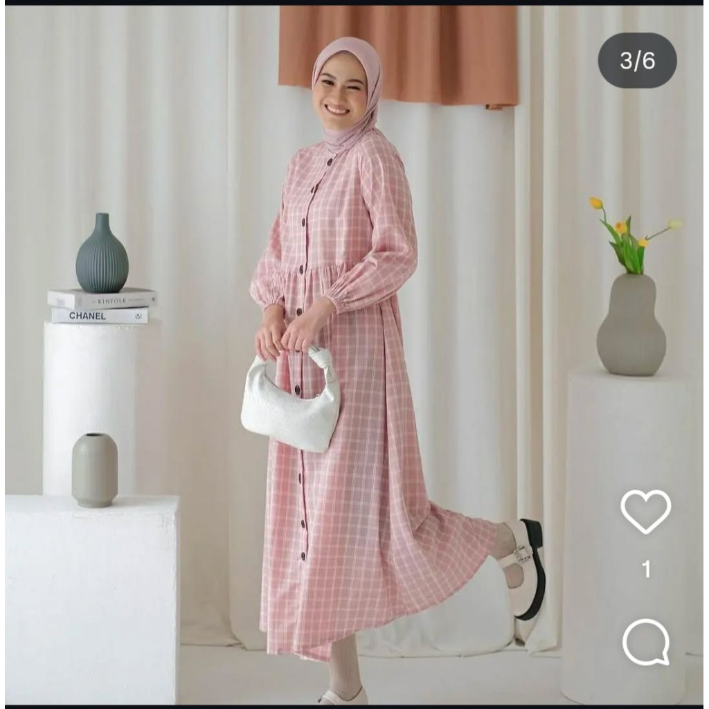 Preloved Ziyana MIDI Dress Kienka